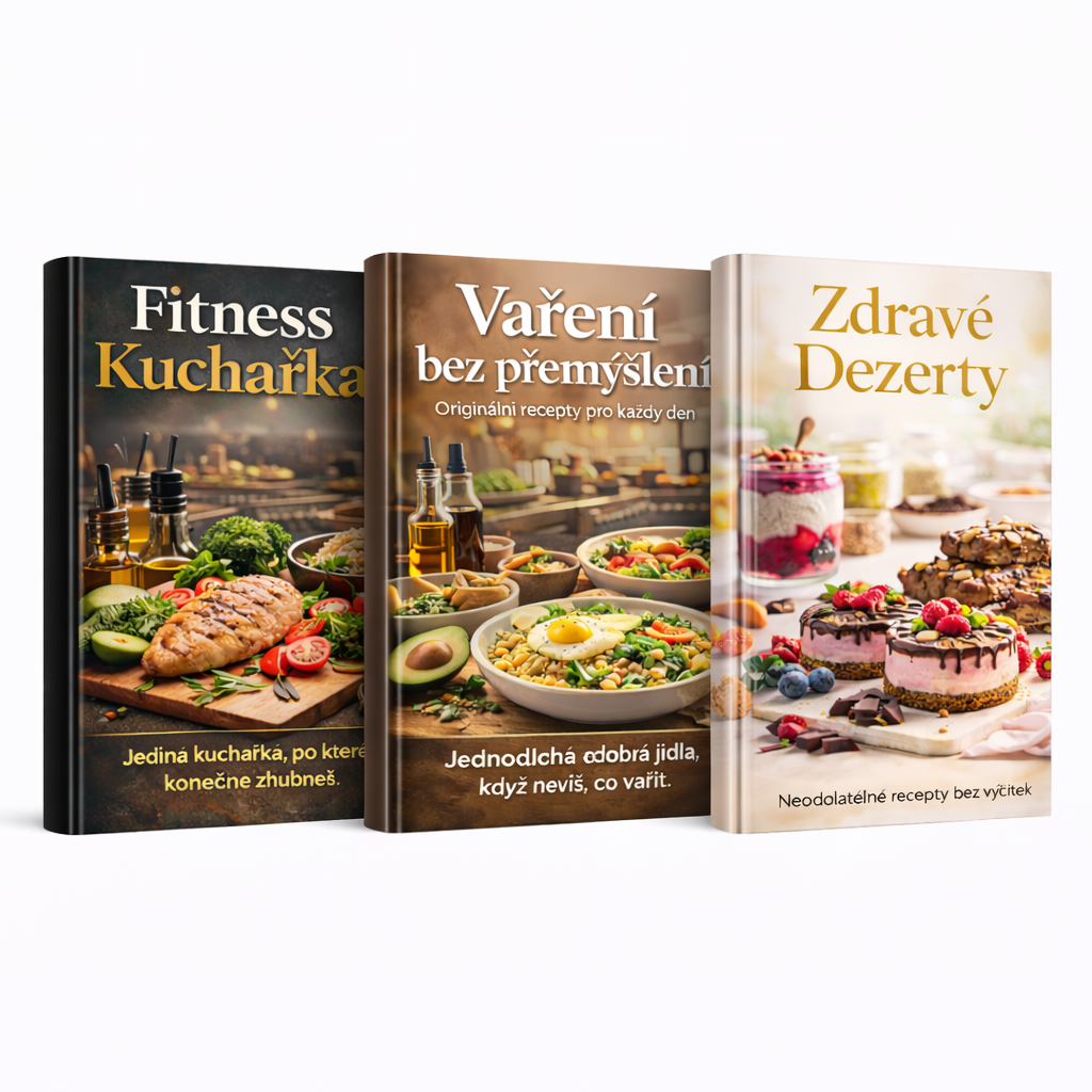 Všechny 3 kuchařky výhodně spolu