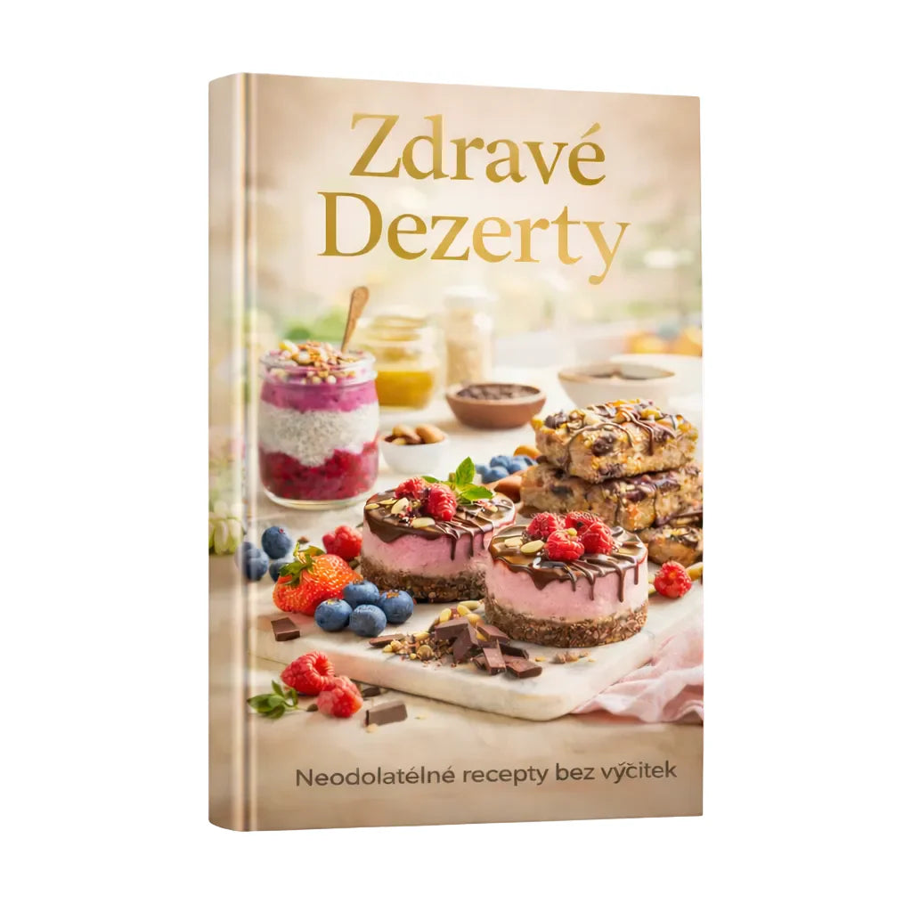 Zdravé dezerty: Jediná e-kuchařka, po které budeš mlsat bez výčitek